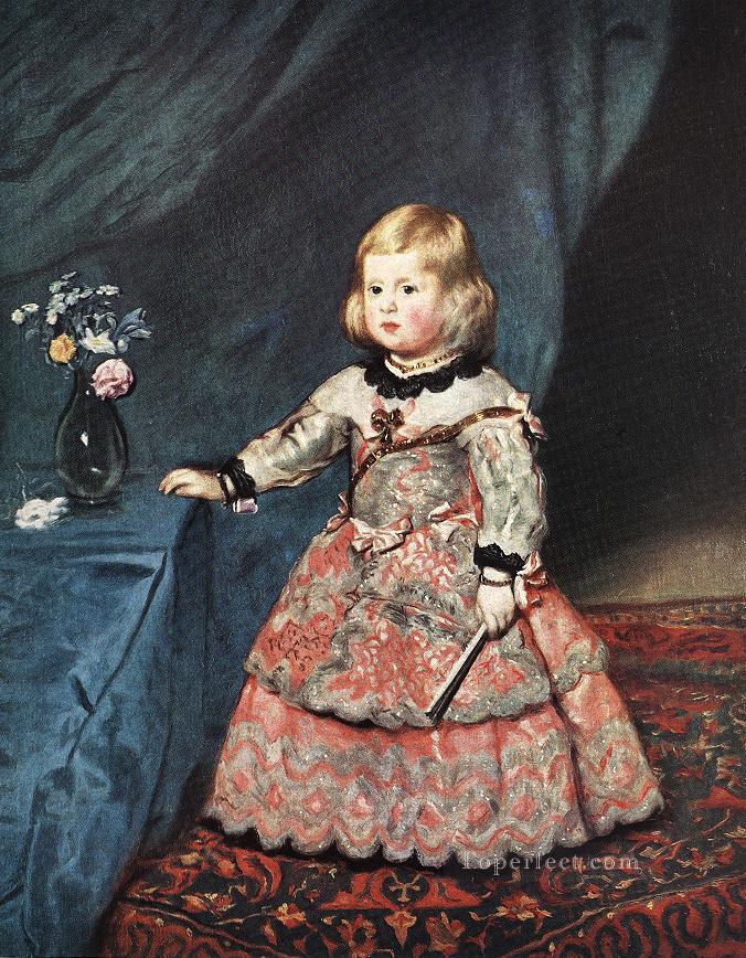 Infanta Marguarite Therese portrait Diego Velazquez Oil Paintings